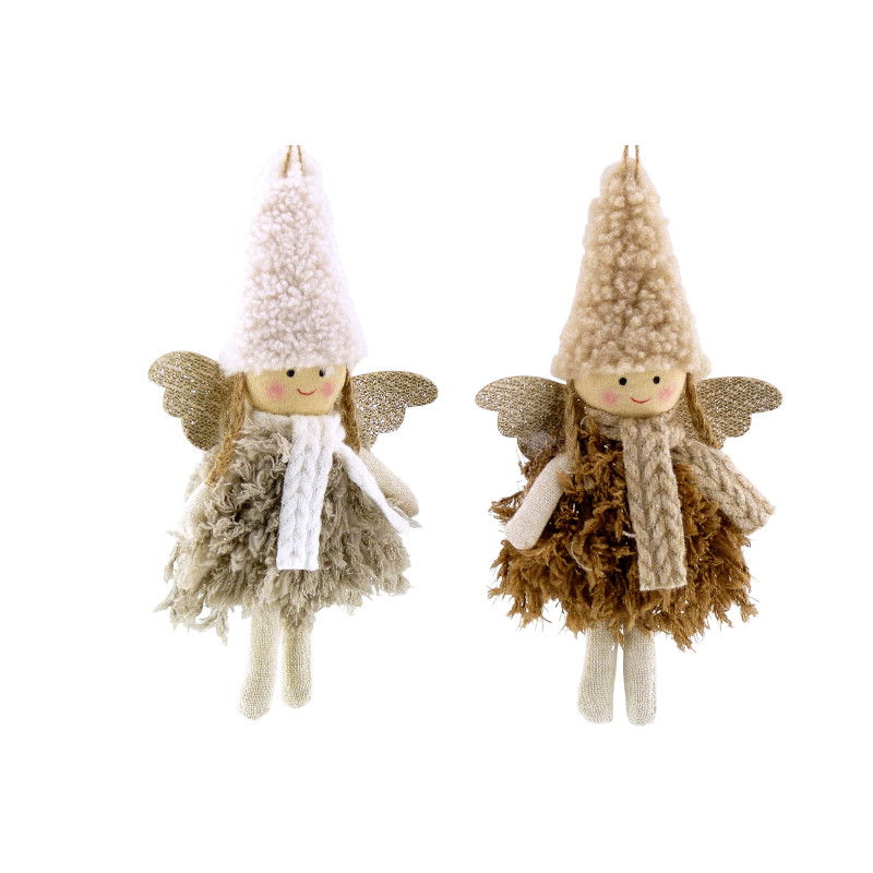 Stoff-Engel hgd. H22cm