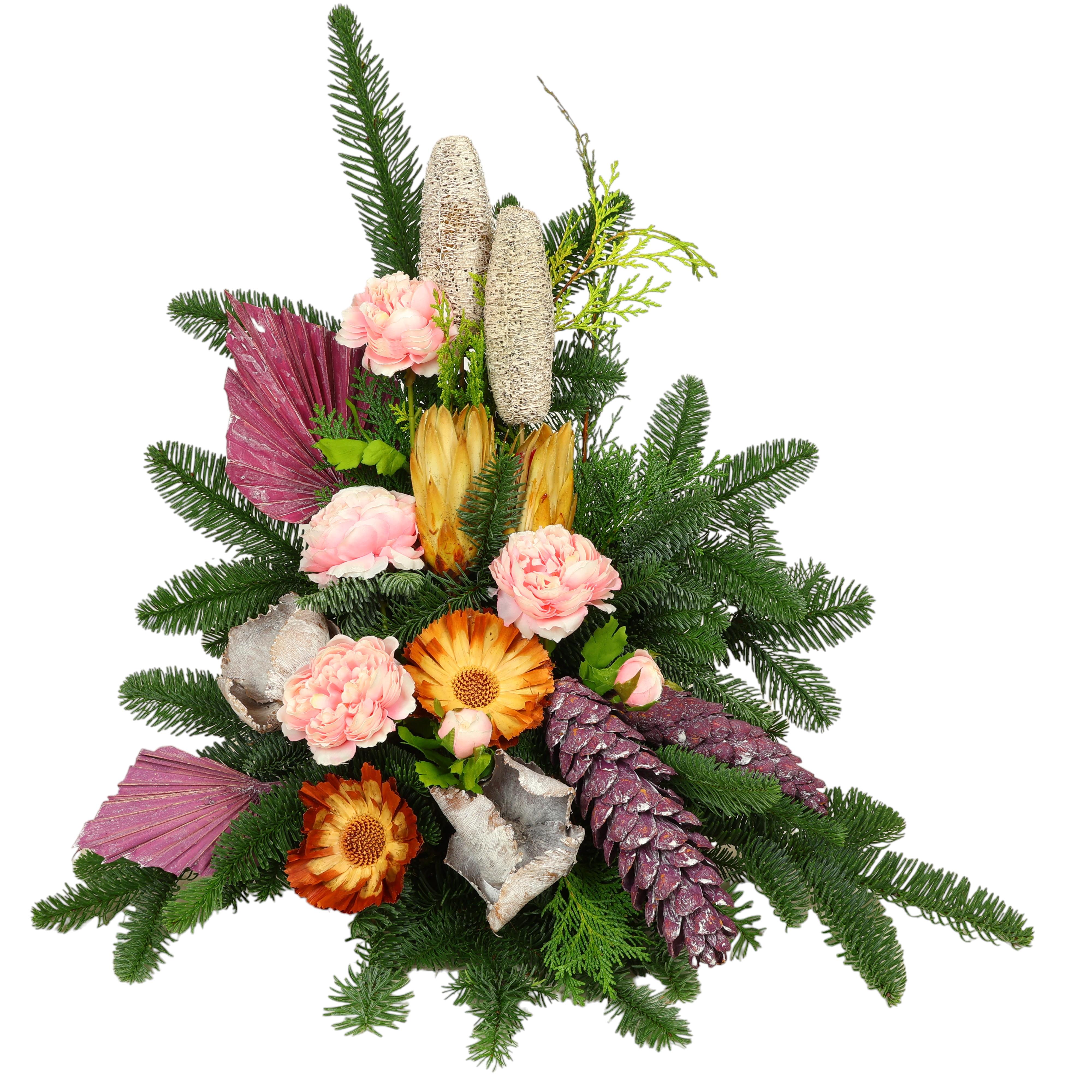 Grab-Gesteck "Rosen"