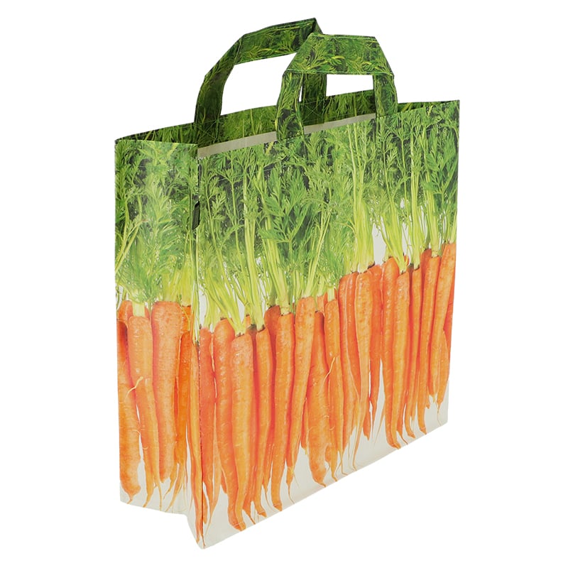 Einkaufstasche „Gemüse“ – stabile Tragetasche mit buntem Gemüse-Motiv