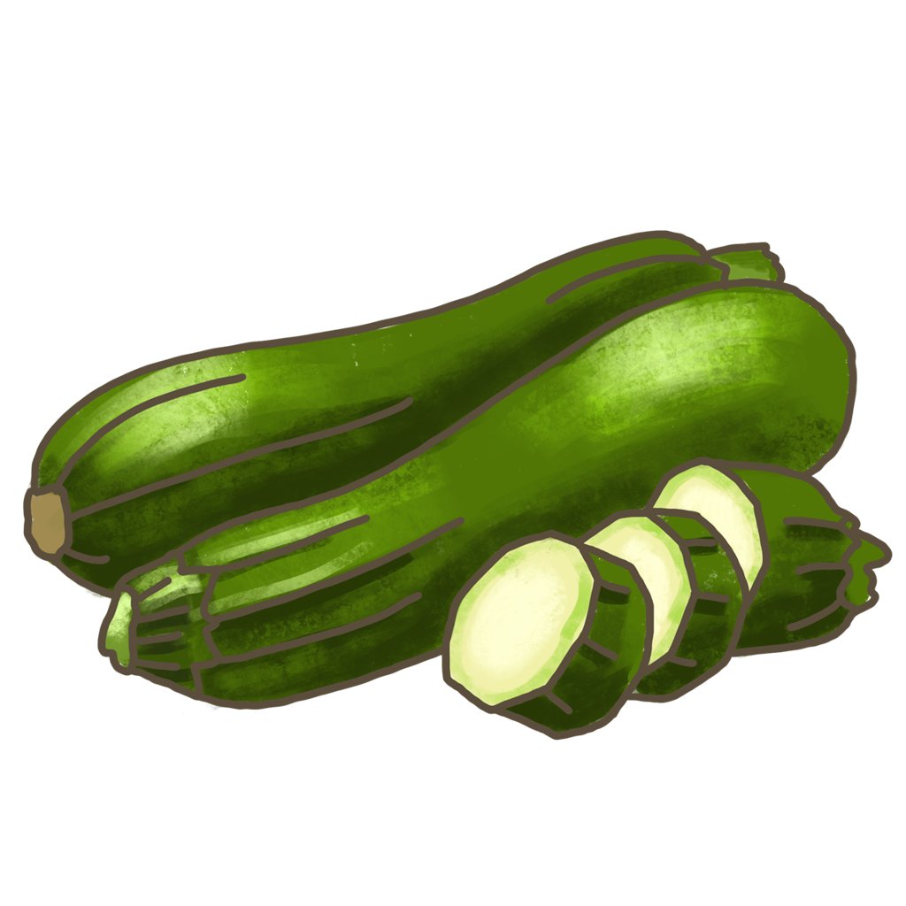 Bio Blu Balkon-Zucchini -  Ø 12 cm Topf