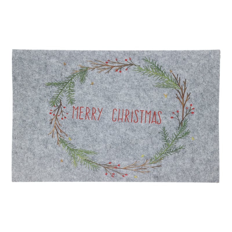 Platzset aus Filz 45×35 cm – 3-fach sortiert, weihnachtliche Motive