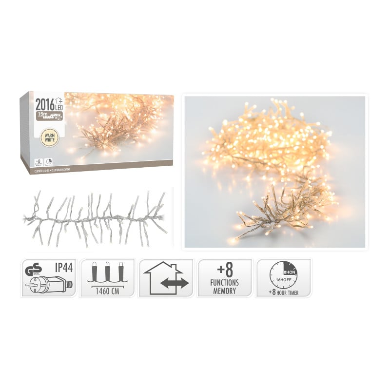 CLUSTERBELEUCHTUNG 2016LED WW