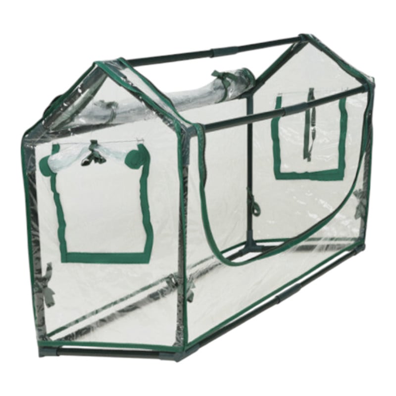 Mini-Gewächshaus 40x78x50 cm – kompaktes Frühbeet für Balkon & Garten