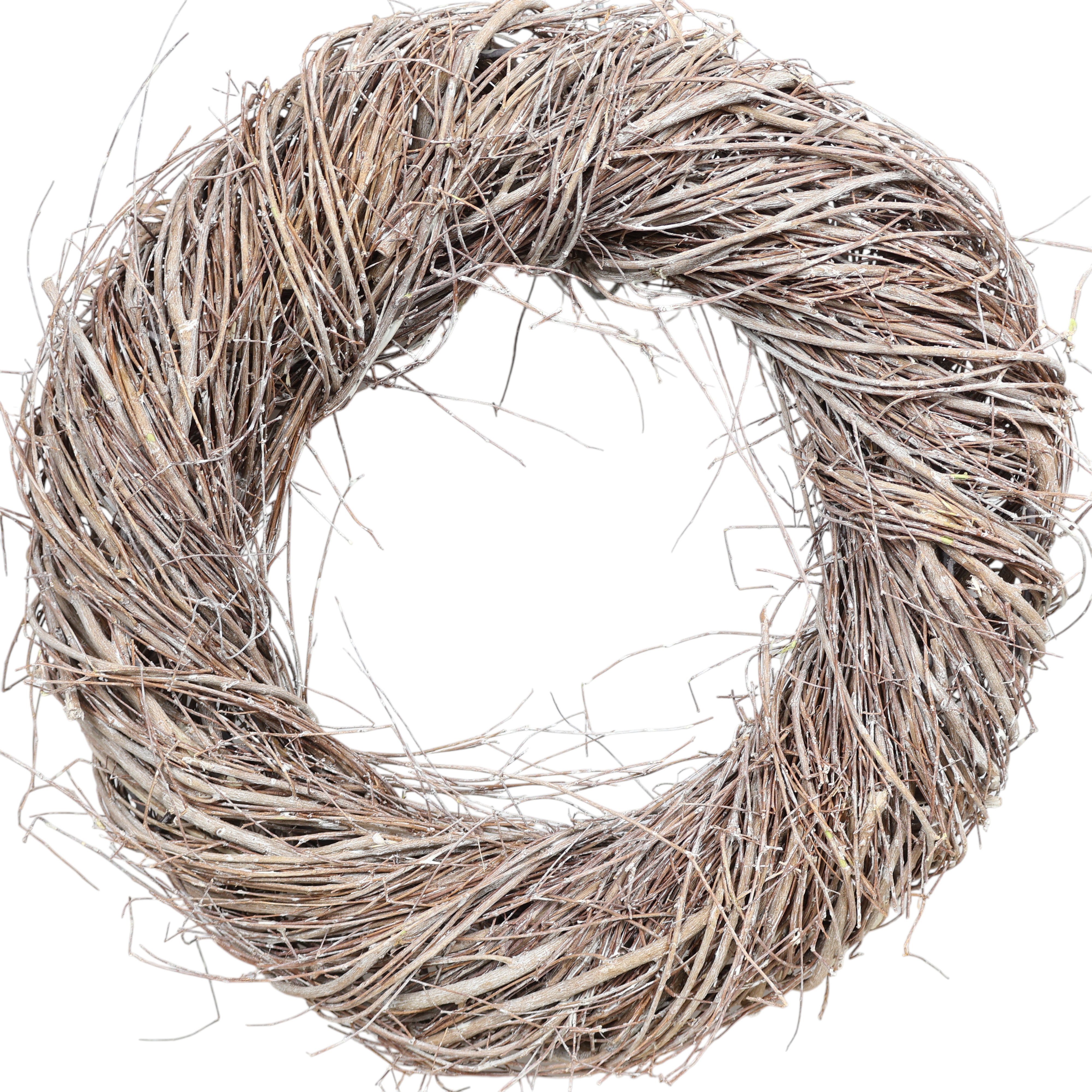 Weidenkranz Ø35 × H8 cm – naturbelassene Weide, dekorierbar