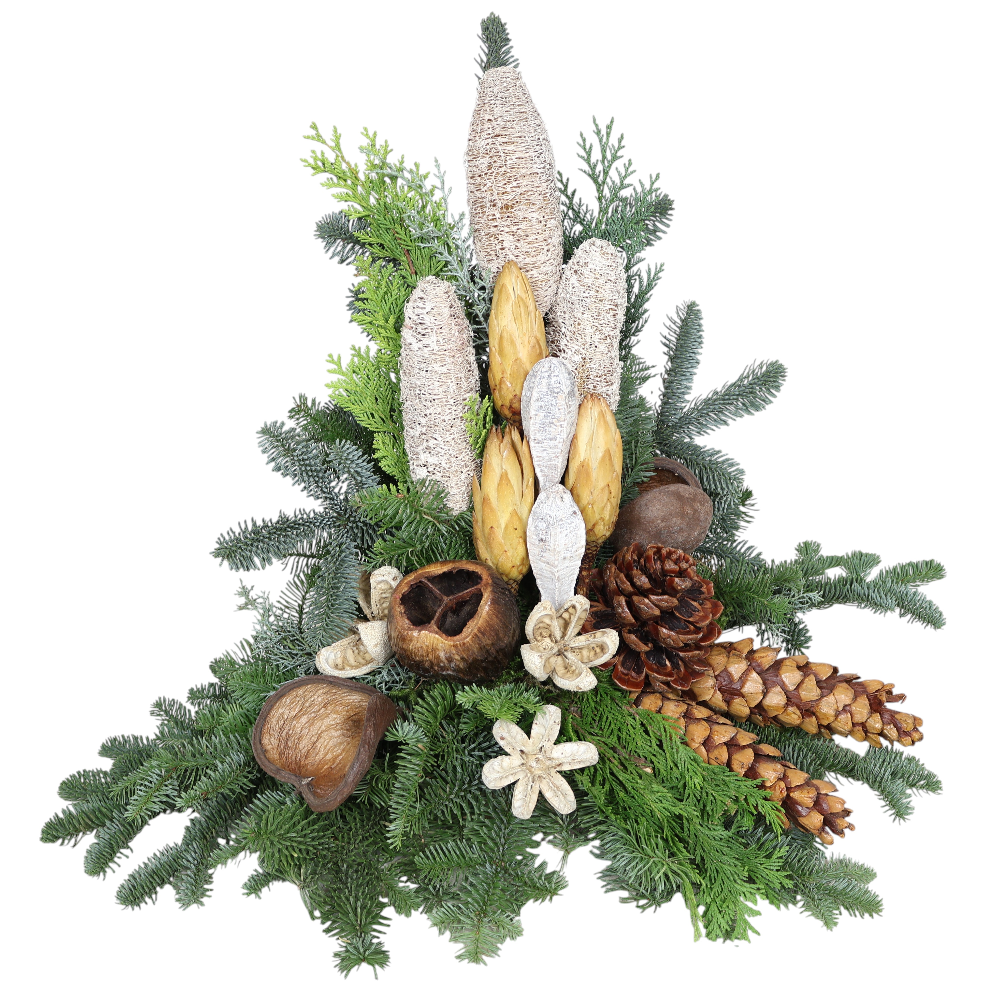 Grab-Gesteck "Tanne-Mix"